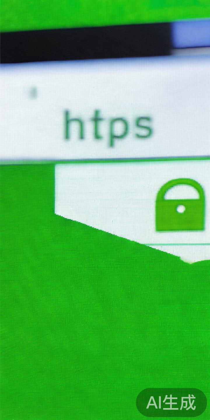 识别安全标志：确认网址是否以“https”开头，并