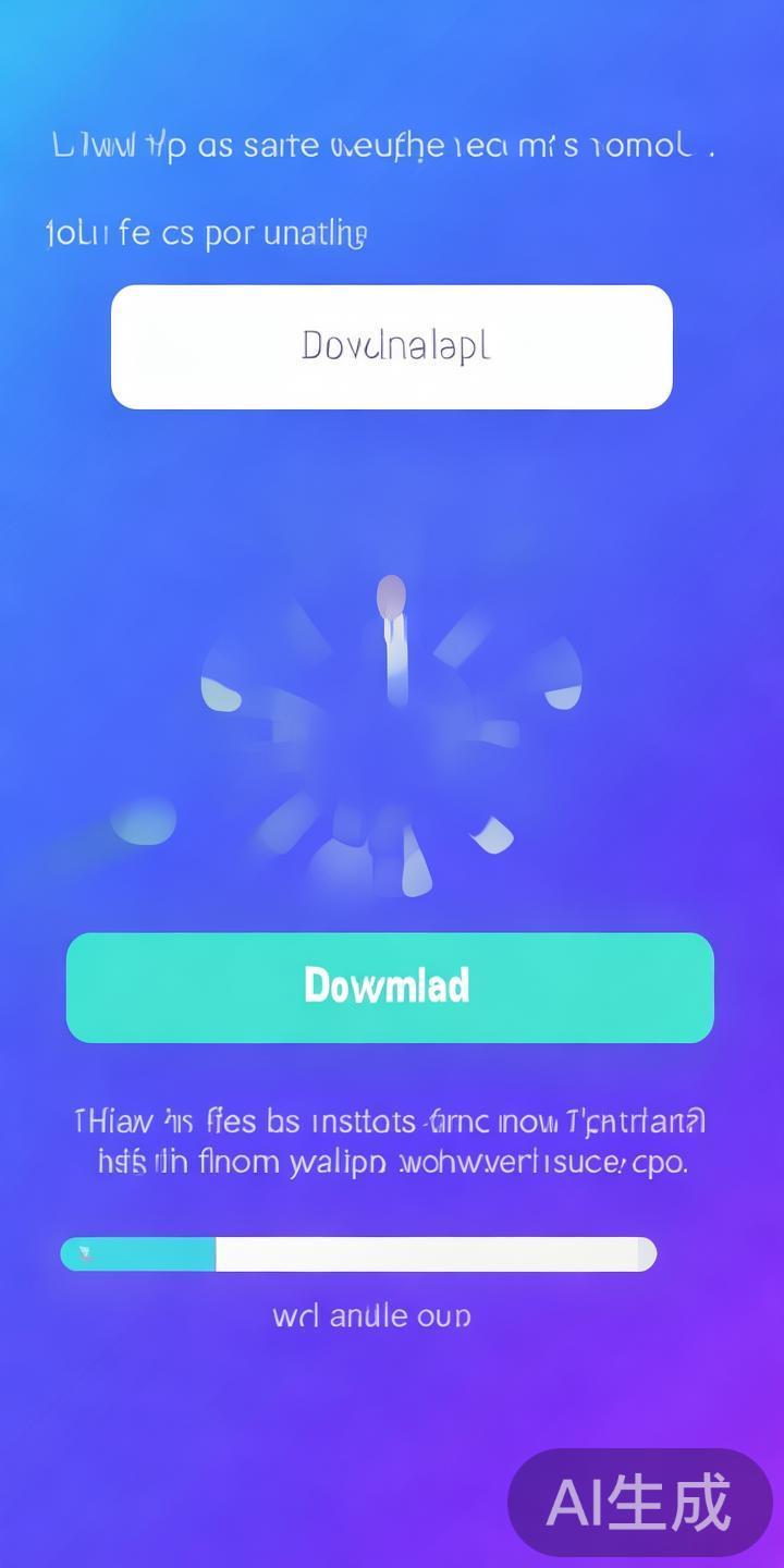 下载安装：点击官方或正规平台提供的下载链接，等待应